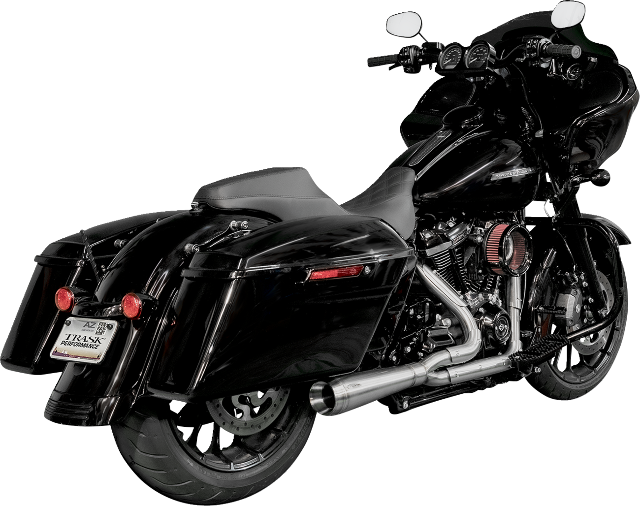 Trask Nasty Assault 2:1 Exhaust System  for 2017-2024 Harley-Davidson Road Glide
