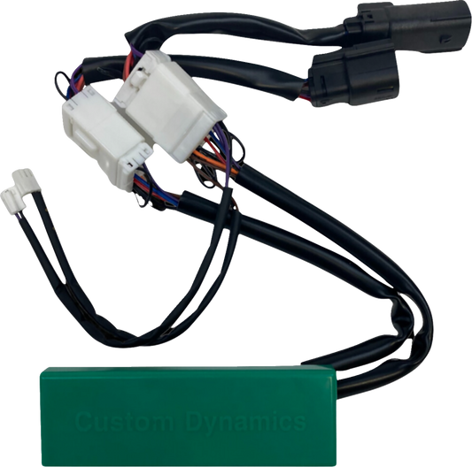 Custom Dynamics Triple Play Tour Pak Run Brake & Turn Signal Module for Harley
