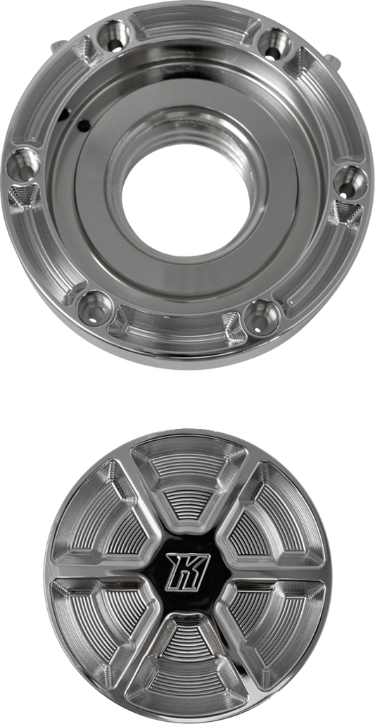 Kodlin Ascent Pro Chrome Gas Fuel Cap fits 2023-2026 Harley Road Street Glide