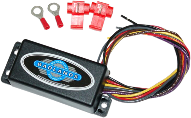 Badlands Universal 12 Volt Auto Self Canceling Motorcycle Turn Signal Module
