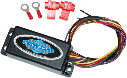 Badlands Universal 12 Volt Auto Self Canceling Motorcycle Turn Signal Module