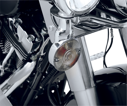 Drag Specialties Smoked Turn Signal Lens Kit fits 1999-22 Harley Touring Models