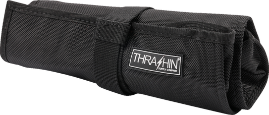 Thrashin V2 Black Motorcycle Tool Roll Storage Bag for Harley Davidson THB-0019