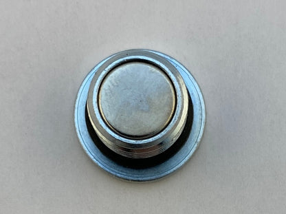 S&S Cycle 1/2" -20 Universal Magnetic Motorcycle Oil Drain Plug for Harley