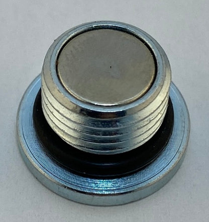 S&S Cycle 1/2" -20 Universal Magnetic Motorcycle Oil Drain Plug for Harley