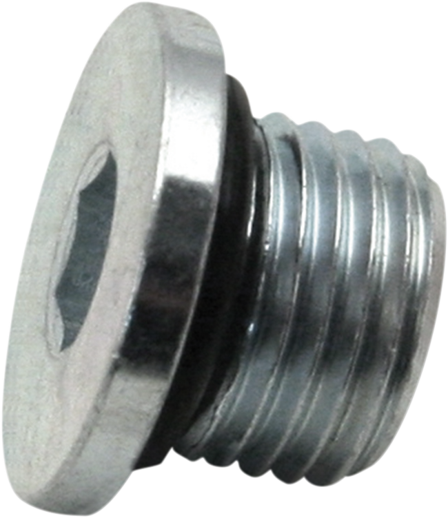 S&S Cycle 1/2" -20 Universal Magnetic Motorcycle Oil Drain Plug for Harley