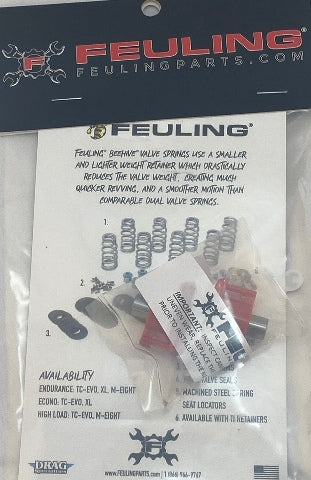 Feuling Hydraulic Inner Outer Cam Chain Tensioner Pads fits 2006-2017 Harley