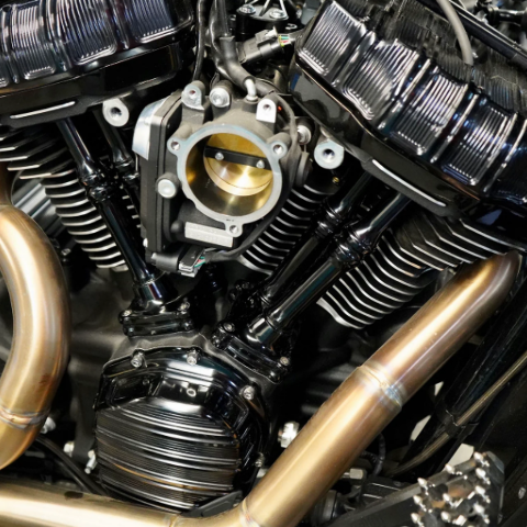 Arlen Ness 10 Gauge Engine Pushrod Tubes 2017-2026 Harley Softail Touring FXDR