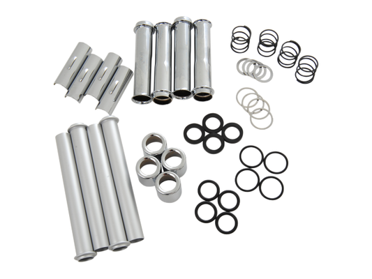 Drag Specialties Chrome Pushrod Tube Kit 2004-2022 Harley Sportster 883 1200