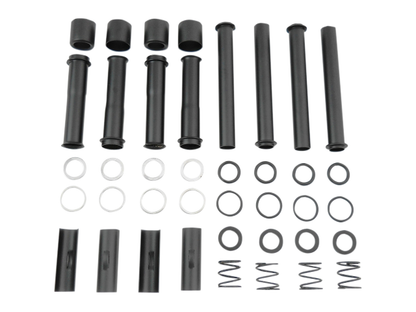 Drag Specialties Satin Black Pushrod Tube Kit 2004-22 Harley Sportster 883 1200