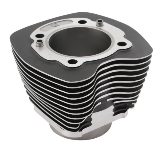 Drag Specialties Black Engine Cylinder 1999-2017 Harley Dyna Touring Softail