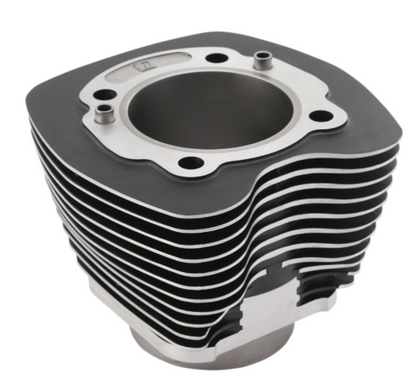 Drag Specialties Black Engine Cylinder 1999-2017 Harley Dyna Touring Softail