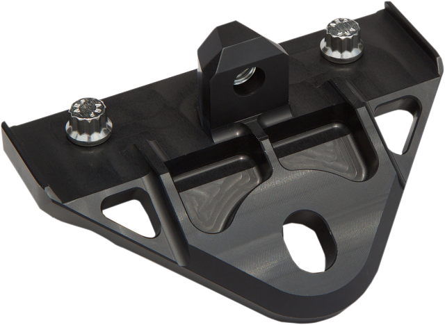 Alloy Art Black Front Motor Mount Plate 1982-2006 Harley Low Rider FXR FXRS FXRC