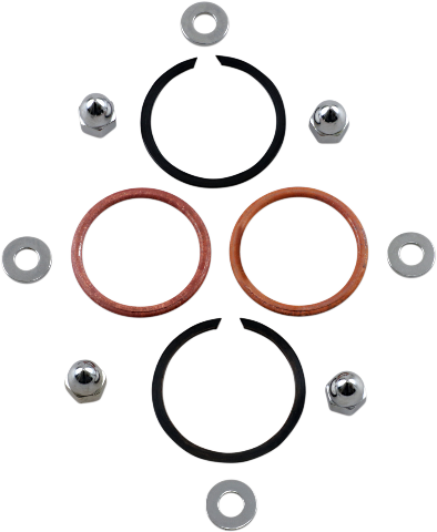 James Gasket Exhaust Port Gasket Kit for 1982-2020 Harley Dyna Touring Softail