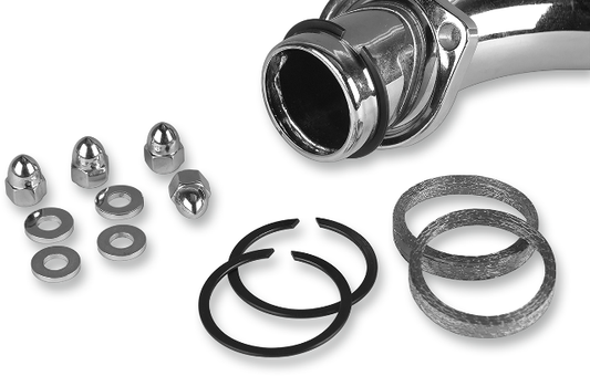 James Gasket Chrome Acorn Nuts & Exhaust Gasket Kit fits 1982-2020 Harley