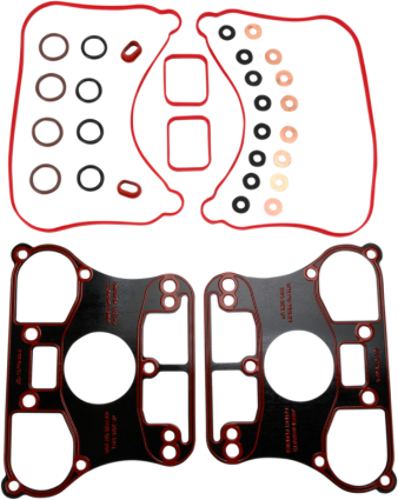 James Gasket Rubber Rocker Box Cover Gasket Kit for 2007-2022 Harley Sportster