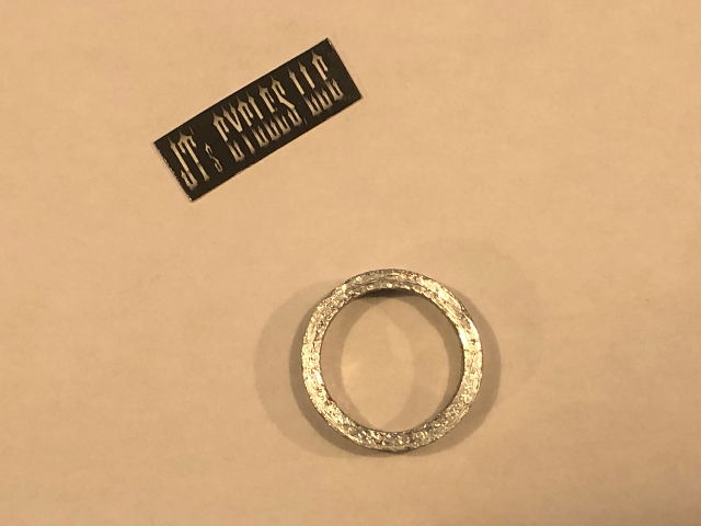 Drag Specialties Single Interconnect Exhaust Gasket 2003-2009 Harley Softail