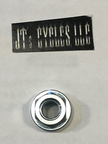 James Gasket Single Chrome Exhaust Flange Nut for 1984-2023 Harley Big Twin Cam