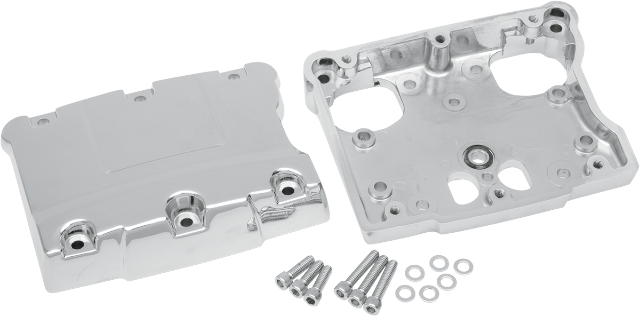 Drag Specialties Chrome Twin Cam Rocker Box Kit 99-17 Harley Dyna Touring FXSTC