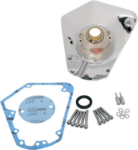 Drag Specialties Chrome Cam Cover fits 1993-00 Harley Davidson Dyna Touring EVO