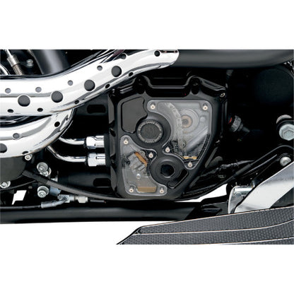 Roland Sands Black Ops Clarity Cam Cover 01-17 Harley DYNA Softail Touring FLTRX