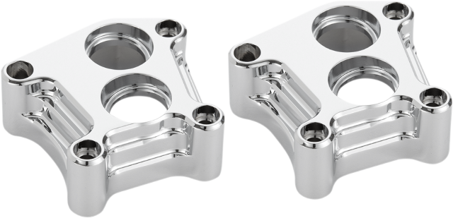 Arlen Ness Chrome 10 Gauge Tappet Cover Kit 99-17 Harley Twin Cam FXD FLH FXS