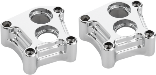 Arlen Ness Chrome 10 Gauge Tappet Cover Kit 99-17 Harley Twin Cam FXD FLH FXS