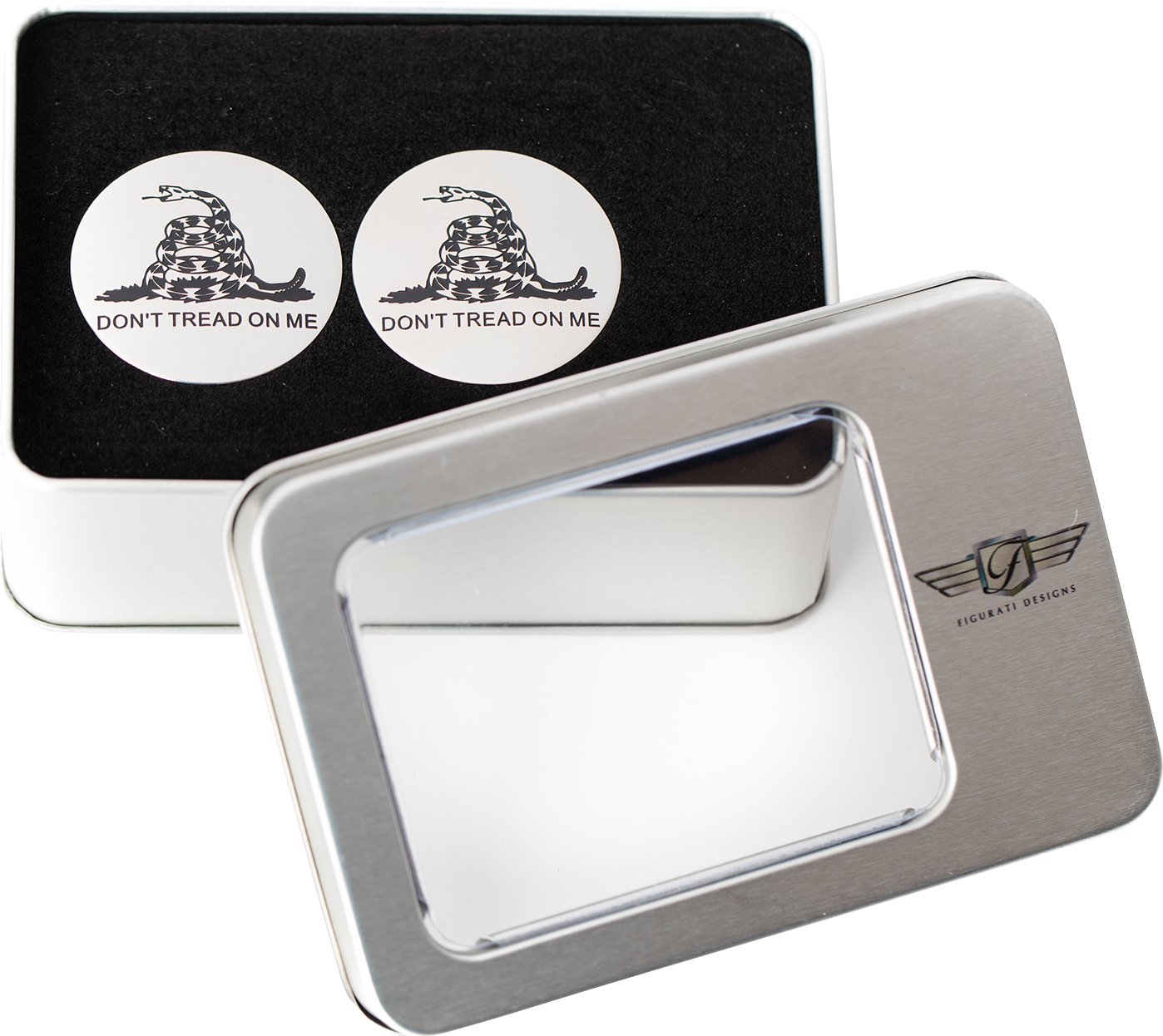Figurati Designs Don't Thread on Me Swingarm Covers for 1980-2025 Harley