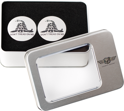 Figurati Designs Don't Thread on Me Swingarm Covers for 1980-2025 Harley