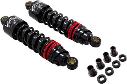 Burly Brand Slammer Plus Standard Rear Shocks for 1980-2024 Harley Touring