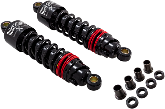 Burly Brand Slammer Plus Standard Rear Shocks for 1980-2024 Harley Touring