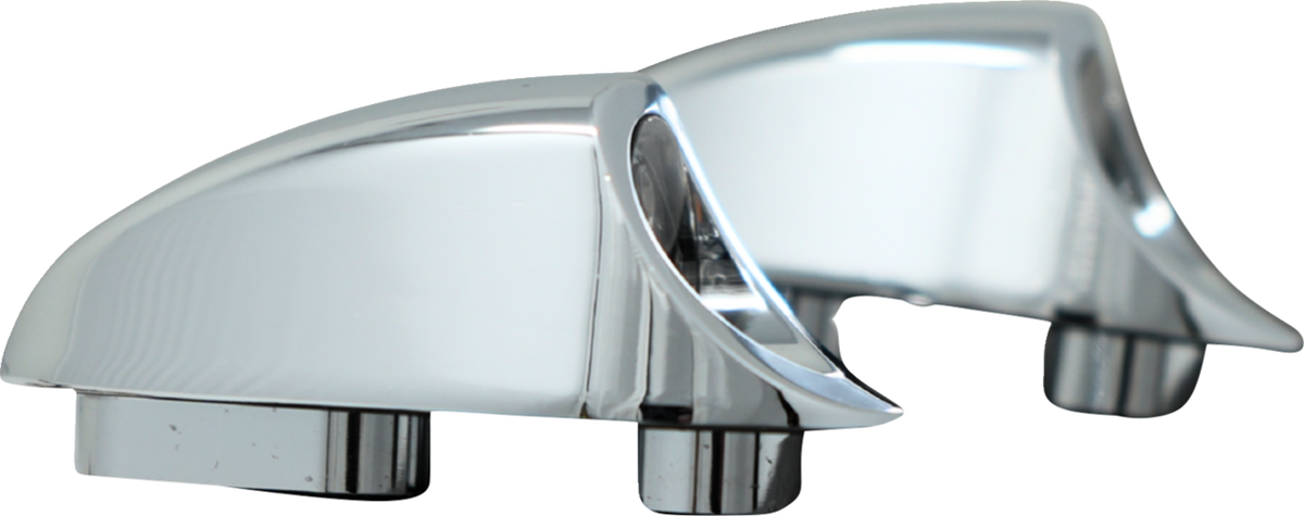 Kodlin Neowise X Chrome Mini Fender Strut Turn Signals for 18-26 Harley Softail