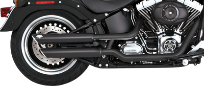 Vance & Hines Twin Slash 3" PCX Mufflers fits 2010-2017 Harley Softail Fat Boy