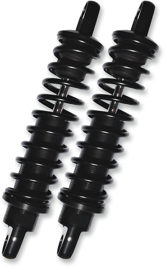 Legend Revo Black Standard 13" Rear Motorcycle Shocks 1991-2017 Harley Dyna FXD