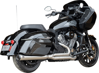 S&S Qualifier 2-1 Exhaust System fits 2020-2025 Indian Challenger Chieftain