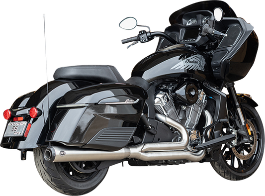 S&S Qualifier 2-1 Exhaust System fits 2020-2025 Indian Challenger Chieftain