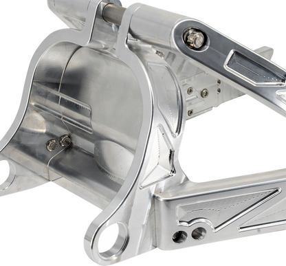Trask Assault Raw Billet Aluminum Rear Swingarm fits 2018-2024 Harley Softail