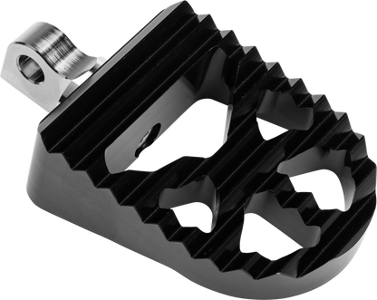 Harddrive Gripmax Black Universal Motorcycle Driver Aluminum Footpegs Harley