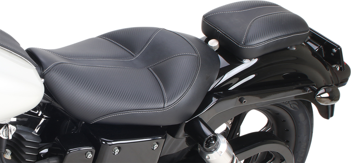 Saddlemen Dominator 7" Detachable Rear Passenger Pillion Pad Seat for Harley