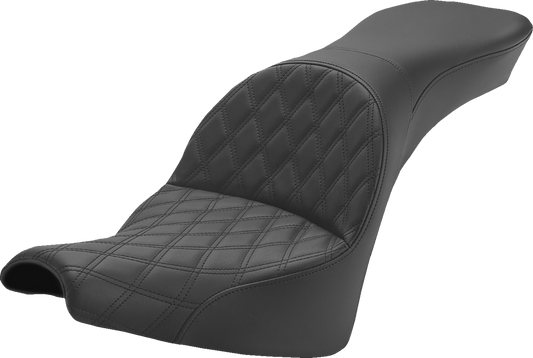 Saddlemen Explorer Lattice Gelcore Seat fits 2018-2025 Harley Softail FXBB FXST