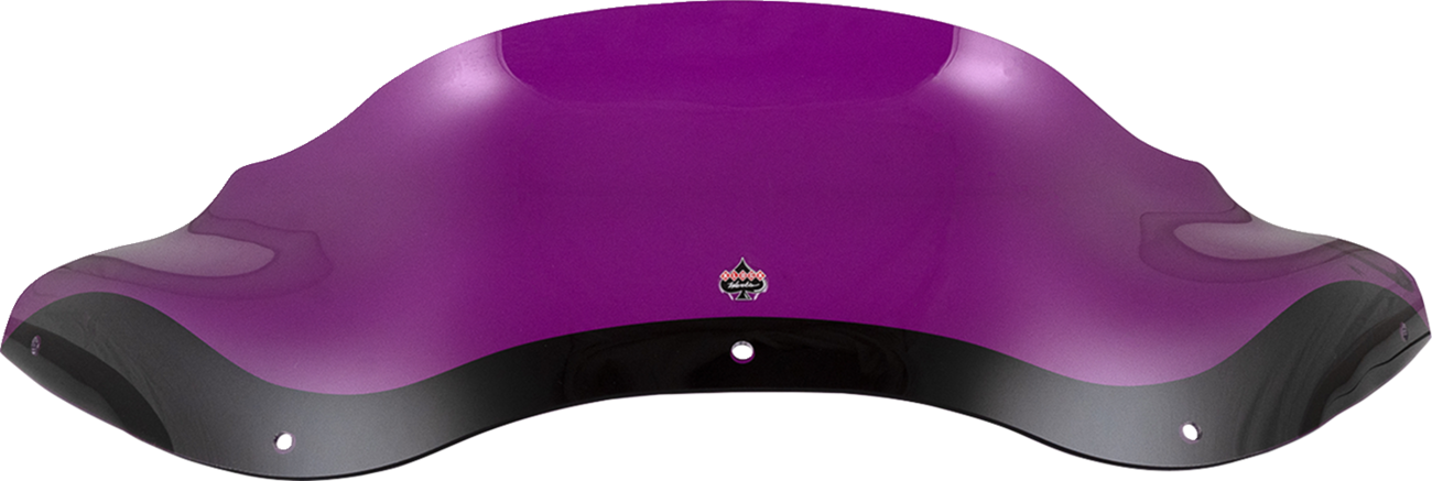 Klock Werks 8" Purple Flare Fairing Windshield for 1998-2013 Harley Road Glide