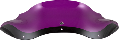 Klock Werks 8" Purple Flare Fairing Windshield for 1998-2013 Harley Road Glide