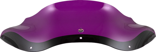 Klock Werks 8" Purple Flare Fairing Windshield for 1998-2013 Harley Road Glide