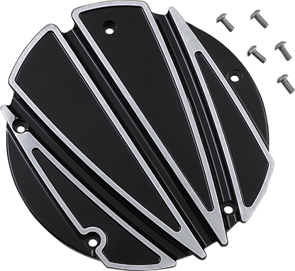 Covingtons Ripper Black 5 Hole Derby Cover 2016-2023 Harley Touring FLHX FLHR