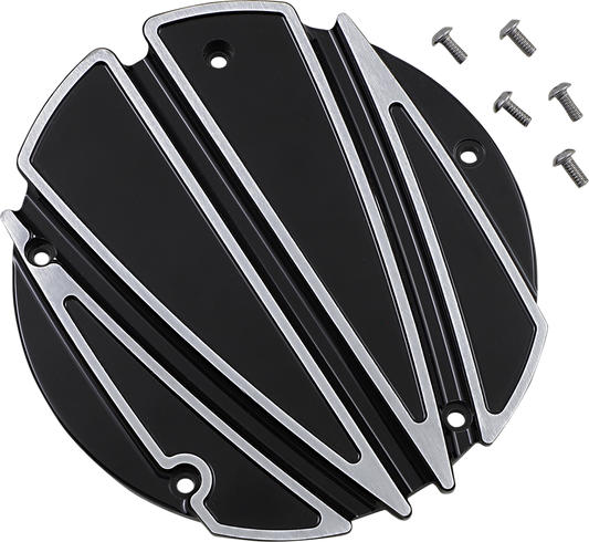 Covingtons Ripper Black 5 Hole Derby Cover 2016-2023 Harley Touring FLHX FLHR