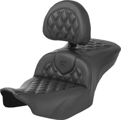 Saddlemen Roadsofa Heated Motorcycle Seat fits 2023-26 Harley Road Street Glide
