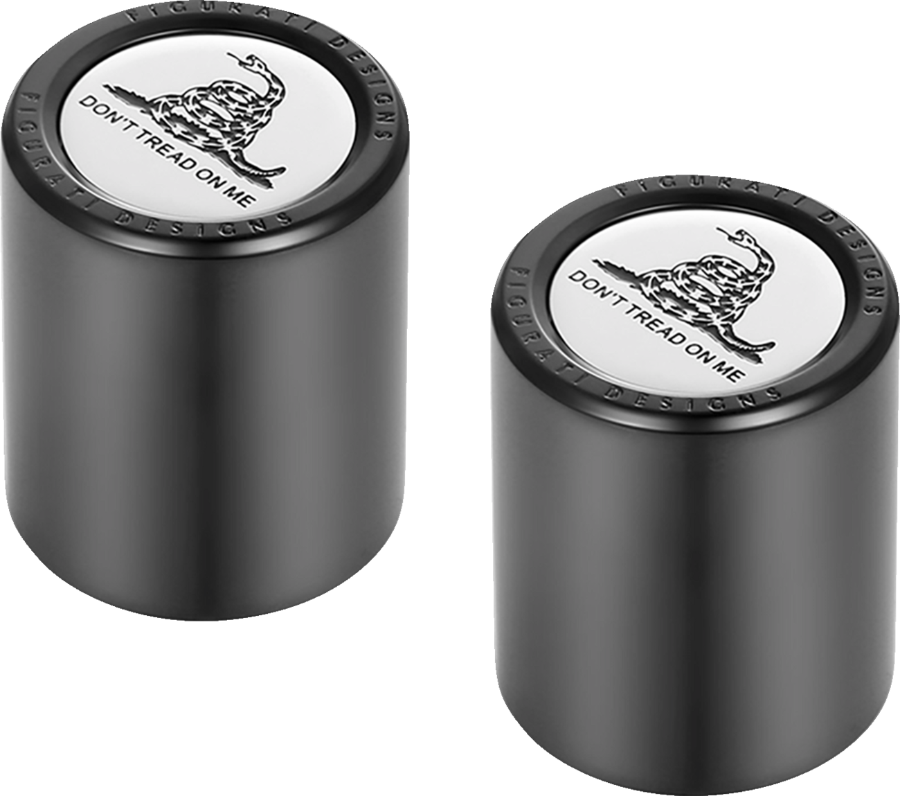 Figurati Don't Tread On Me Medium Magnetic Docking Hardware Covers for Harley