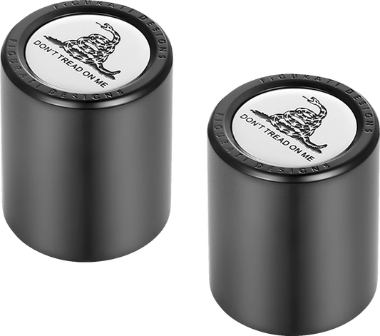 Figurati Don't Tread On Me Medium Magnetic Docking Hardware Covers for Harley
