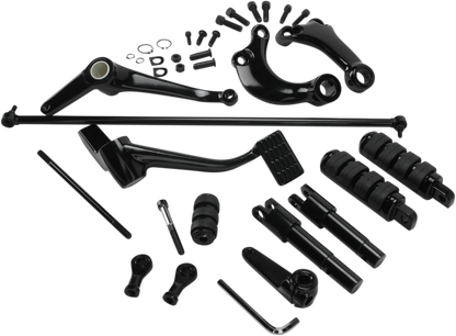 Drag Specialties Black Forward Foot Control Kit 2004-2013 Harley Sportster