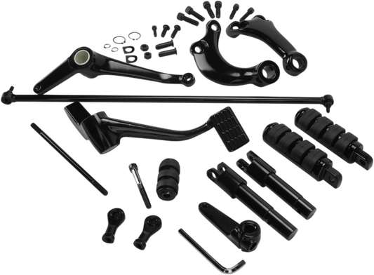 Drag Specialties Black Forward Foot Control Kit 2004-2013 Harley Sportster